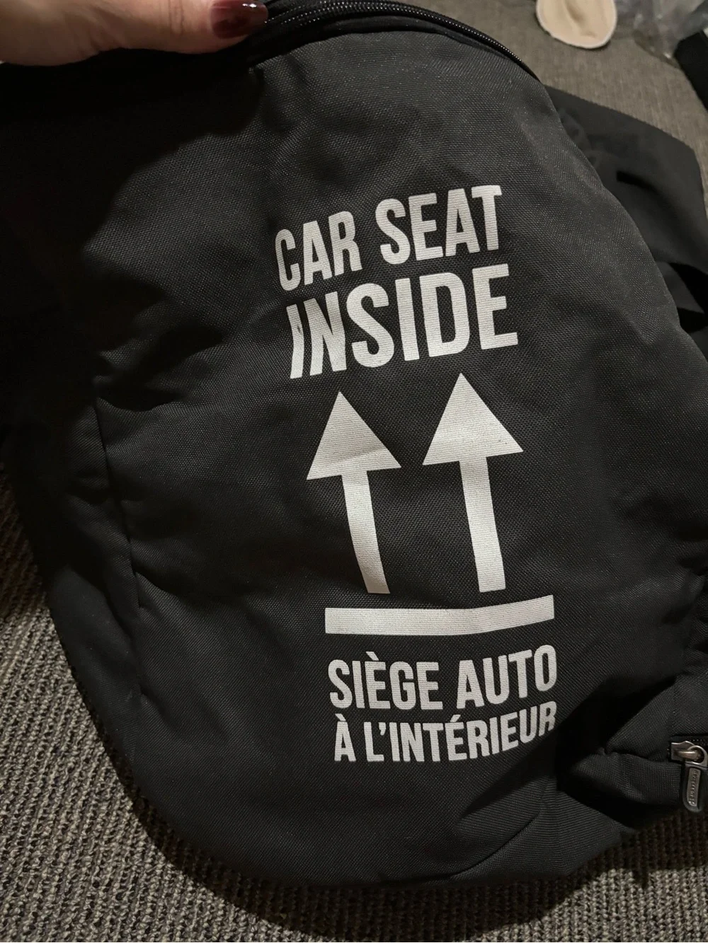 Car Seat Travel Bag for Aria, Mesa (all models)